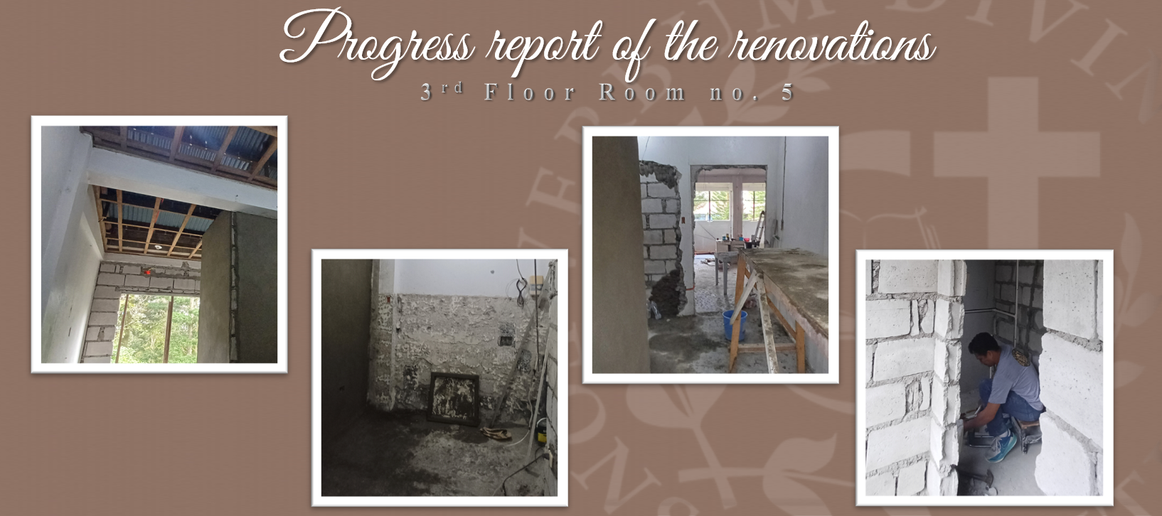 Progress report on the Renovations (3rd Floor Room no. 5)